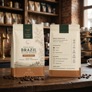 Premium Arabica Roasted Coffee <b>Beans</b> in Private Label Retail <b>Bags</b> or Bulk From Minas Gerais Brazil - Product Image 3