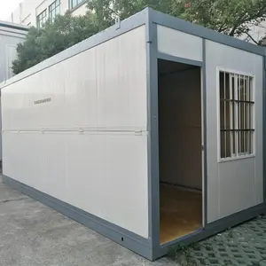 Beste Koop Prefab Huis Opvouwbare Container Tiny Huis Generatie Beweegbare Gemakkelijk Build Opvouwbare Container Huis Met Ce
