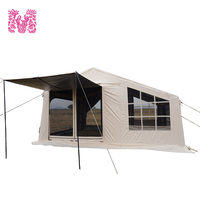 Tente gonflable de style maison, neuve et magnifique, pour le camping en plein air, quatre saisons, imperméable, coupe-vent, portable, double couche