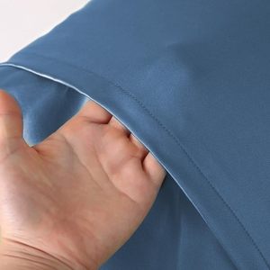 Vua Kích Thước Bền Vững Rắn Màu Bộ Đồ Giường Thiết Lập Thân Thiện Với Môi Hữu Cơ 100% Tre Viscose Khăn Ga Giường Thiết Lập Với 16 "Sâu - Product Image 4