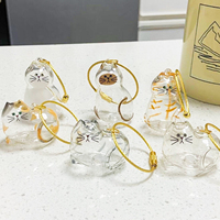 Boîte de rangement pour poils d'animaux en acrylique, pendentif capsule pour poils de chat, urnes commémoratives, collection de souvenirs, bouteille sensorielle, ornement commémoratif pour chat
