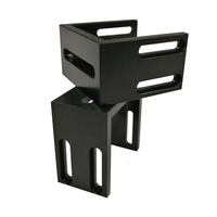 Pièces usinées CNC en aluminium anodisé 6061, composants métalliques de fraisage de précision pour boîtiers électroniques