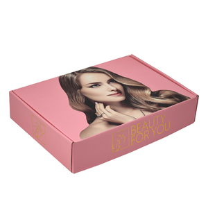 कस्टम लोगो सस्ते सादे कार्डबोर्ड कपड़े जूते डिलीवरी नालीदार मेलर पेपर बॉक्स लोगो पैकेजिंग - Product Image 3