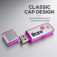 Clé USB 2.0 en aluminium avec cryptage, garantie de 3 ans - Vente directe usine, logo personnalisé, cadeau d'affaires, dropshipping