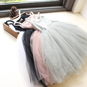 Robe Courte d'Été 2022 Personnalisée pour Bébé Fille, Style Princesse Décontracté, en Tulle, à Bretelles, Unie, Pas Chère, Idéale pour Anniversaire ou Danse - Product Image 2