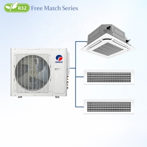 Sistema HVAC Gree VRF Multi Split de <span class=keywords><strong>Aire</strong></span> Acondicionado 18000-42000Btu Free Match con 2 a 5 Unidades Interiores Tipo Cassette/Ducto/Suelo-Techo - Product Image 1