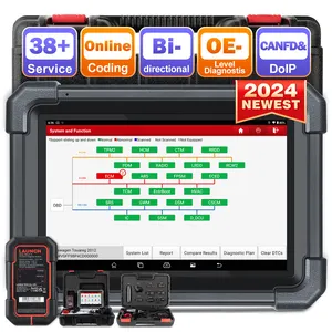 2024 X431 PRO3 ACE tam sistem çift yönlü araç teşhis aracı OBD2 tarayıcı ECU kodlama analizörü 2 yıl ücretsiz