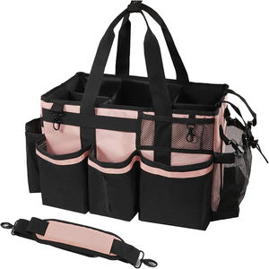 Sac de rangement pour produits de nettoyage, organisateur de fournitures de nettoyage, bretelles pour les femmes de ménage, organisateurs d'outils de nettoyage sous la voiture, échantillon gratuit - Product Image 4
