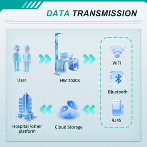 Kiosque d'examen de santé multifonctionnel tout-en-un LEKA HW-V2000S, analyseur corporel médical - Product Image 6