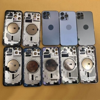QIYING Coque arrière avec cadre et vitre OEM de qualité AA 100% pour iPhone 11 12 13 14 15 16 17 18 Pro Max Plus Plus