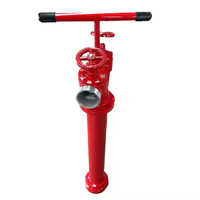 Chine DN150 6 pouces XF marque fonte ductile Double bouche d'incendie extérieur avec 20bar pression accessoires flexibles durables