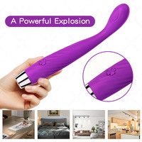 Vrouwelijke 10 Frequentie Verwarming G-Spot Vibrator Para Mujer Mulheres Massager Vagina Av Vibrator Pen Voor Vrouwen