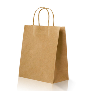 Bolsas de Papel Kraft Personalizadas para Llevar Comida, con Asa, Bolsa de Regalo - Product Image 2