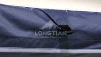 Auvent de camping XL à 270 degrés, double poteau, avec éclairage LED, toile 600D, base en prunier, 2m, 2.5m, 8 couleurs, OEM