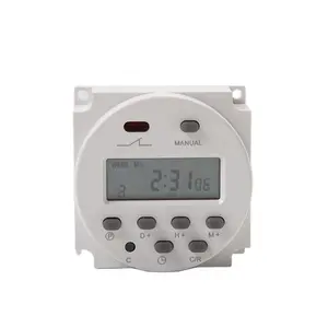 Digital Programmable time switch 250v 24 hour time switch LCD display Plug-in Timer Programmable EU Plug Socket Switch