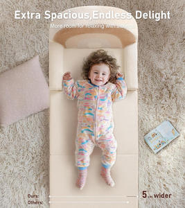 كرسي أطفال مبيع بالجملة متعدد الاستخدامات ومريح للأطفال الصغار تصميم قابل للطي وقابل للغسل لنمو الأطفال - Product Image 4