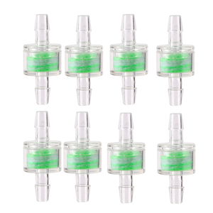 Filtre à eau en ligne pour <span class=keywords><strong>aquarium</strong></span> de 6 mm, <span class=keywords><strong>mini</strong></span> filtre en plastique transparent pour tuyau de réservoir de poissons, pour pompe à <span class=keywords><strong>air</strong></span>, purification de l'eau - Product Image 1