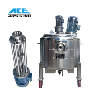 Mélangeur de liquides chimiques, shampoings, savons liquides et détergents 500L-5000L avec agitateur et réservoir de mélange à double enveloppe motorisé haute performance - Product Image 1
