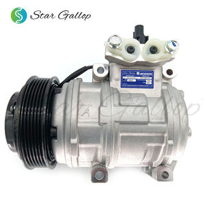 Автомобильный Компрессор кондиционера для kia Denso 10PA17C, 12 В, автомобильный компрессор кондиционера для Hyundai/Kia Carnival 3,5 2,7 - Product Image 1