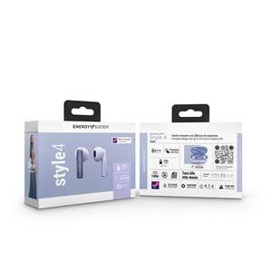 หูฟังไร้สาย True Wireless Style 4 สีสโตน (ดีไซน์กะทัดรัด, กล่องชาร์จ, เชื่อมต่ออัจฉริยะผ่านแอป) - Product Image 6