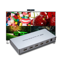 HDMl 4x1 Splitter Picture Division 4CH Quad Multi Viewer avec Seamless Switcher