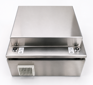 Boîtier de fabrication sur mesure en tôle d'acier inoxydable DK Scientific, fabrication industrielle de précision en métal, électrique - Product Image 1