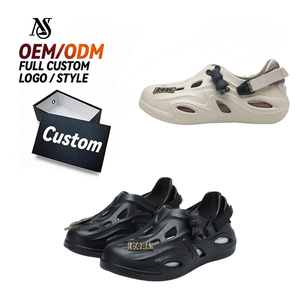 Sabots tendance unisexes en EVA moulé intégral, respirants, avec sangle réglable, tongs décontractées - Product Image 1