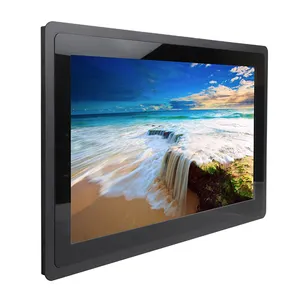 Bestview 21.5 inch Industrial monitor Capacitive Touch Monitors VGA HDMI DVI Input IP65 Waterproof High Brightness Monitor