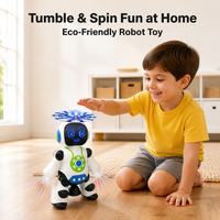 Robot Jouet Interactif LED Lumineux et Sonore Écologique pour Enfants Garçons et Filles - Vente en Gros