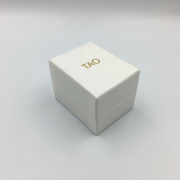 Boîte de montre d'emballage de cadeau personnalisé avec oreiller fabriqué en Chine avec impression de stratification mate