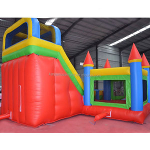 Castello Gonfiabile 6x7m Brevettato, Classico Rosso e Blu, con Scivolo - Il Più Venduto - Product Image 4