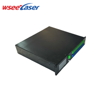 WiFi ve GSM ağları için yüksek güç optik amplifikatör 4 8 16 32 port EDFA Fiber optik ekipman