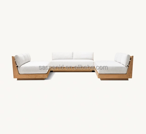 Sassanid moderni mobili da esterno <span class=keywords><strong>di</strong></span> <span class=keywords><strong>lusso</strong></span> Maya Teak modulare personalizzabile divano componibile - Product Image 2