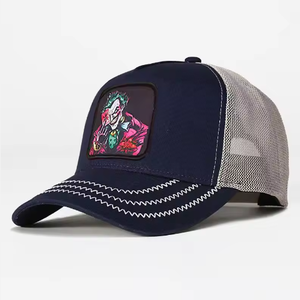 Gorras Trucker de 6 Paneles para Conductores, de Algodón con Camuflaje, con Logotipo Personalizado, Estructuradas, Verdes - Product Image 6