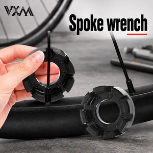 <span class=keywords><strong>Clé</strong></span> à moyeu de roue de vélo VXM 8-en-1, outil de réparation VTT, <span class=keywords><strong>clé</strong></span> à moyeu de <span class=keywords><strong>rayon</strong></span> en acier, <span class=keywords><strong>clé</strong></span> de moyeu de vélo haute précision, outil de réparation de vélo - Product Image 1