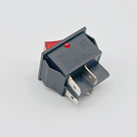 Interrupteur à bascule 4 pôles série KCD d'approvisionnement d'usine Yongxing avec lumière de bonne qualité