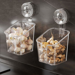 Suction Cup Wall Mounted <b>Storage</b> <b>Box</b> Bathroom Organizer Gel for Shower Kitchen Organizer for <b>Tools</b> Bags Bag <b>Storage</b> Rack for - Product Image 4