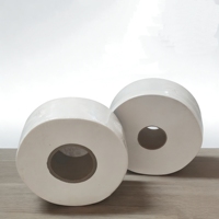 Papier toilette en rouleaux jumbo personnalisés, 1 à 4 plis, en pâte de bois vierge