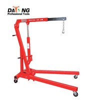 Grue hydraulique d'atelier de levage de moteur de 1 tonne ou de 2 tonnes
