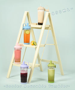 แก้วน้ำพร้อมหลอด Tritan ขนาด850<span class=keywords><strong>ม</strong></span>ล. สำหรับดื่มชาและน<span class=keywords><strong>ม</strong></span>แบบพกพามีฝาปิดทำจากไข่<span class=keywords><strong>ม</strong></span>ุกสา<span class=keywords><strong>ม</strong></span>ารถดูดได้ทั้ง<span class=keywords><strong>ชาย</strong></span>และหญิงไ<span class=keywords><strong>ม</strong></span>่ลื่น - Product Image 2