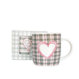 Rslee – tasse à café en céramique, vente en gros, ensemble de petites tasses à café avec slogan d'amour - Product Image 6