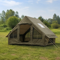 Tente Gonflable Ciel Étoilé Quatre Saisons Grande Fenêtre Panoramique Sans Montage Tissu Oxford Protection Moustiques PE Niveau 5 Résistance au Vent