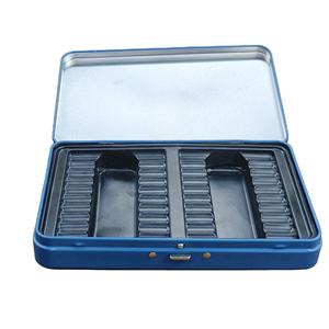 Food Grade Cr <b>Lock</b> Child Proof Tin Metal <b>Box</b> Rectangle Hinge Lid Child Resistant Tin Can <b>Box</b> Metal Container Tin Can <b>Box</b> - Product Image 2