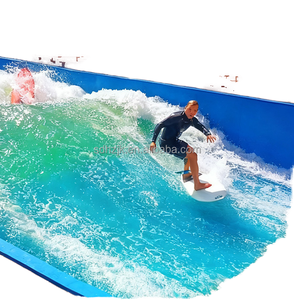 Piscine de surf aquatique en acier inoxydable pour jet ski, idéale pour les parcs d'attractions commerciaux extérieurs et les parcs d'aventure - Product Image 1