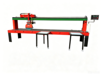 Máquina de Corte y Biselado de Piedra Automática Pequeña RBB-3000 con PLC, 15 kW, 380V, Longitud de Corte Máxima de 3000 mm, Fácil de Operar