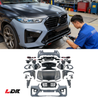 Nuevo Kit de Carrocería 2026 para BMW X6 E71 2006-2013, Actualización a la Última Versión G06 LCI X6M F96, con Faros LED de Alta Calidad y Parachoques