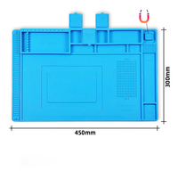 Résistant à la chaleur grand téléphone portable réparation électronique travail antistatique ESD Silicone tapis à souder