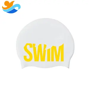 Small MOQ Swim Cap High Quality Swimming Hats Wholesale Silicone Swimming Cap