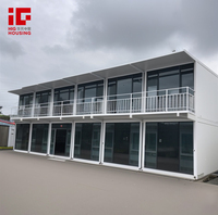 Maisonnette de luxe portable de haute qualité, appartement facile à assembler, hôtel préfabriqué modulaire, structure en acier, immeuble de bureaux