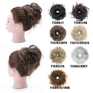 S-Noilite hair donut bun extra large hair bun 50g maker women hair bun con chignon a rete